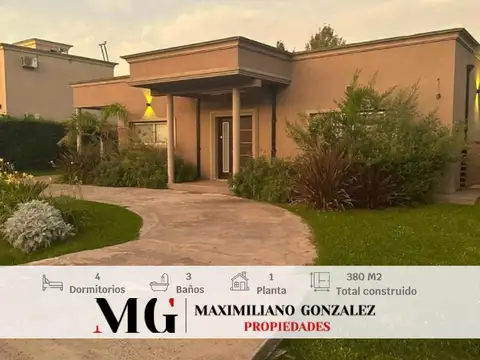 Casa en Alquiler, 6 ambientes - Malibú, San Vicente
