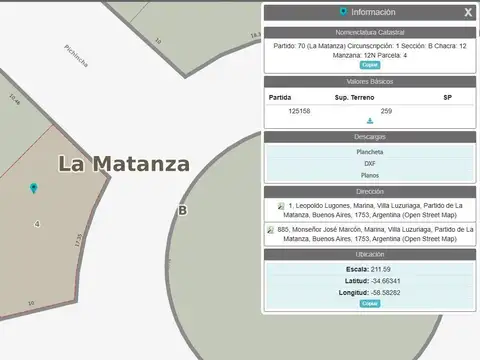 OPORTUNIDAD VENTA LOTE EN VILLA LUZURIAGA ? ESCUCHA OFERTA