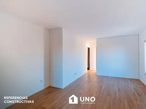 Necochea y Ituzaingo - Dpto de 1 Dormitorio. Cochera disponible. 