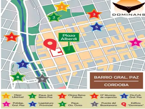 Departamento en Venta en General Paz, USD 140.000