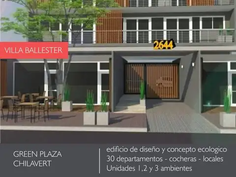 Local comercial en venta en Villa Ballester/Chilavert - Bajo Edificio de 30 Unidades en Construccion