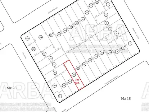LOTE DE 325 M2. EN R. DE ESCALADA, IDEAL INVERSOR