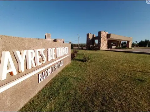 VENDO LOTE EN B AYRES DE TERRADA