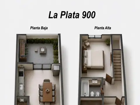 Depto Tipo Casa en Venta en Barrio Cerrado Los Robles de Maschwitz, USD 92.500