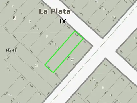 Terreno en Venta en Villa Parque Sicardi, USD 13.000