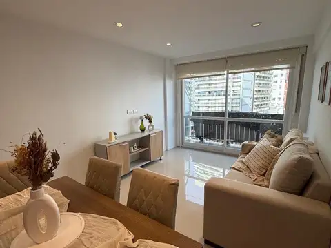 Departamento 2 ambientes con 2 baños