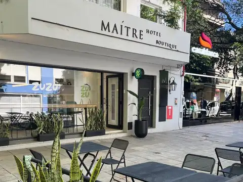 Fondo de Comercio Hotel en Venta , Sin Propiedad, en Cañitas, Palermo, CABA