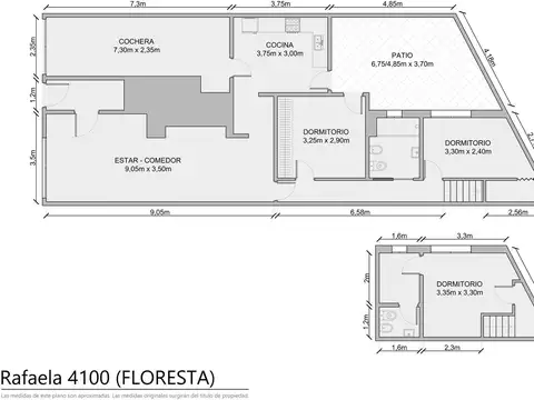 Depto Tipo Casa en Venta de 3 dormitorios