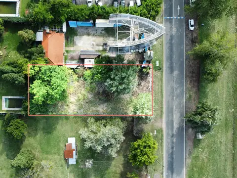 Venta Lote en Km 38,5 sobre Colectora Ramal Pilar: 612 m². Edificación máx: 3 Plantas