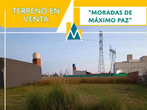 LOTES-TERRENO EN MORADAS DE MAXIMO PAZ- CAÑUELAS