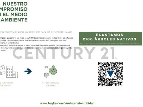 Departamento en Venta con 1 cocheras