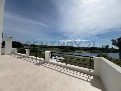 Casa en venta a la laguna a estrenar en San Matias, Escobar, Puertos Canton 6 ambientes A ESTRENAR
