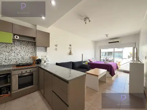 Departamento Monoambiente con 1 baño