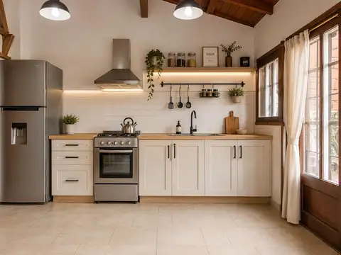 Casa 4 ambientes con 2 baños