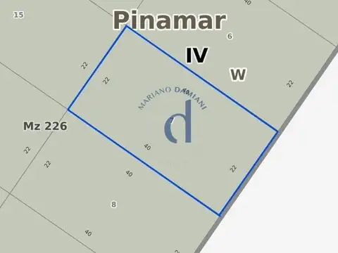 Terreno en Venta en Álamos 2, USD 98.000