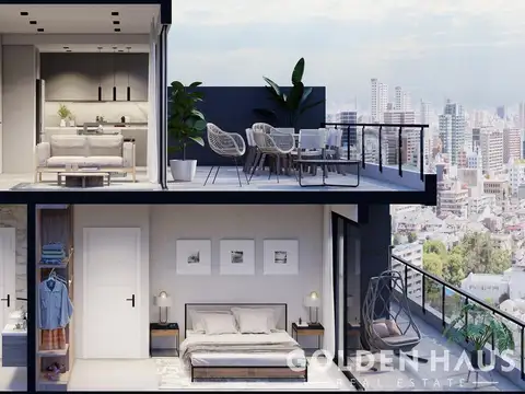 Departamento 3 ambientes con 1 baño