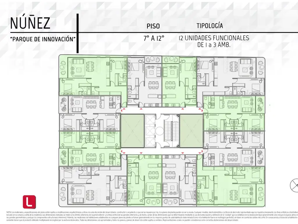 NÚÑEZ | E6 Parque de Innovación 1, 2 y 3 amb. Full - Foto 26