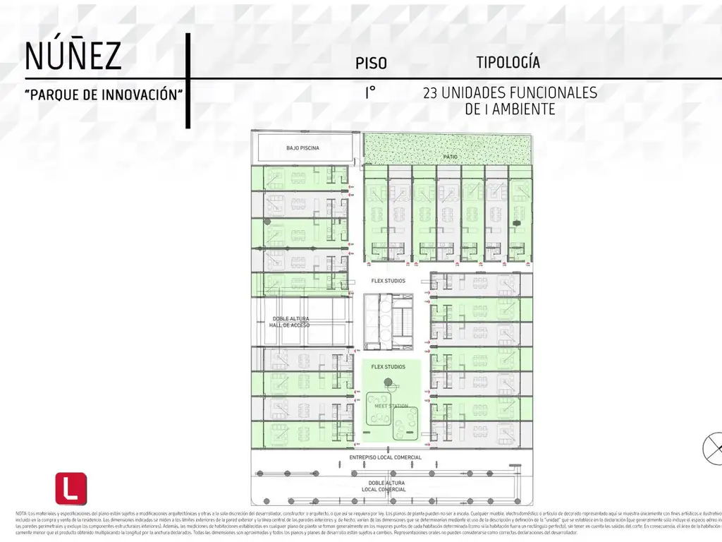 NÚÑEZ | E6 Parque de Innovación 1, 2 y 3 amb. Full - Foto 22