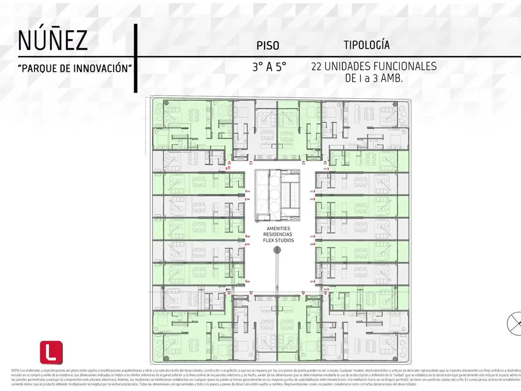 NÚÑEZ | E6 Parque de Innovación 1, 2 y 3 amb. Full - Foto 24