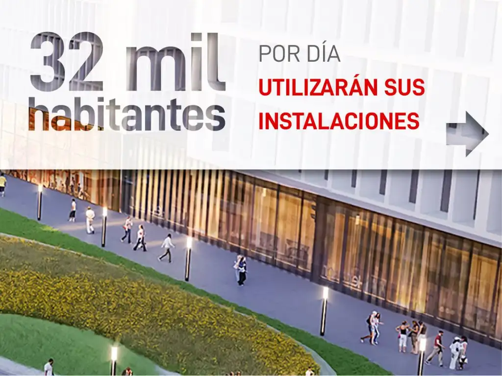NÚÑEZ | E6 Parque de Innovación 1, 2 y 3 amb. Full en Nuñez