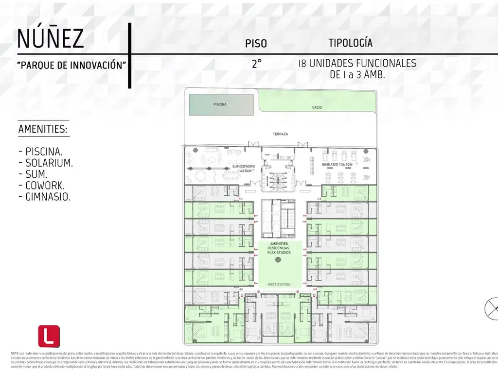 NÚÑEZ | E6 Parque de Innovación 1, 2 y 3 amb. Full - Foto 23