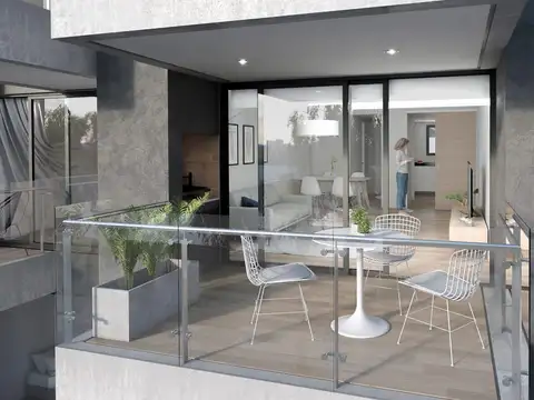 Venta Departamento 3 amb al contrafrente con balcon en Boedo - Cochera opcional.