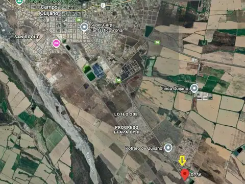 Campo Quijano. Ruta Provincial 36. Mza 19. Lote 100