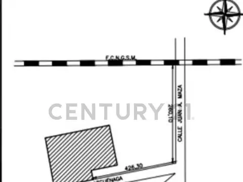 Venta de Lote en Barrio Cooperativa 13 de Diciembre, Lunlunta.