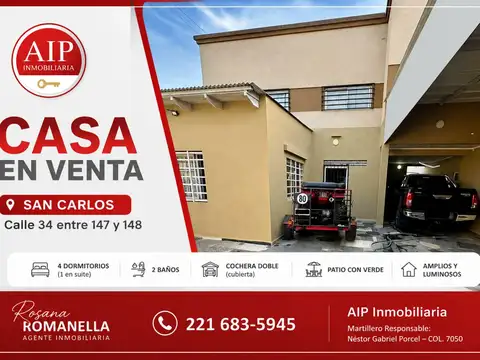 34 y 147 148 La plata San Carlo
