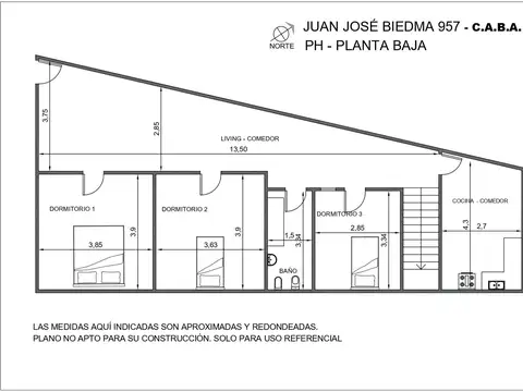 José Juan Biedma 900