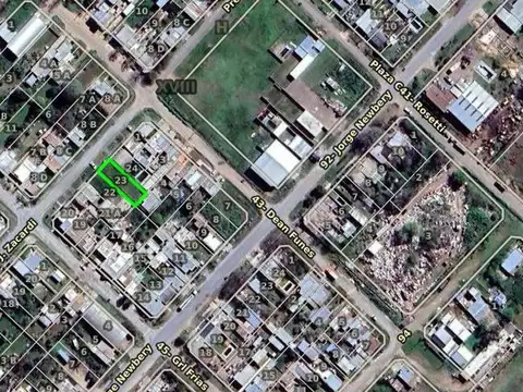 Terreno en Venta 10  mts Frente