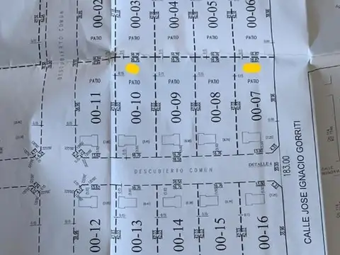 Terreno en Venta en Magdalena, USD 19.000