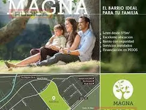 Terreno en  Barrio Magna, Adolfo Sourdeaux