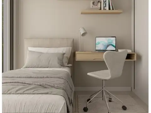 Departamento 2 ambientes con 1 baño