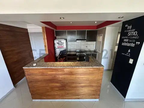 Departamento 2 ambientes con 1 baño