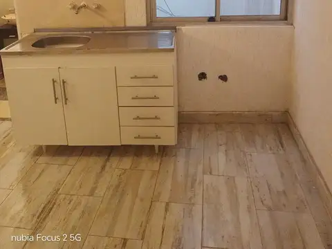 Departamento Monoambiente con 1 baño