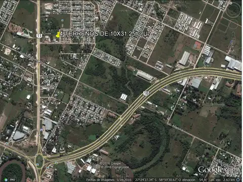 Zona autodromo-Ruta N°11