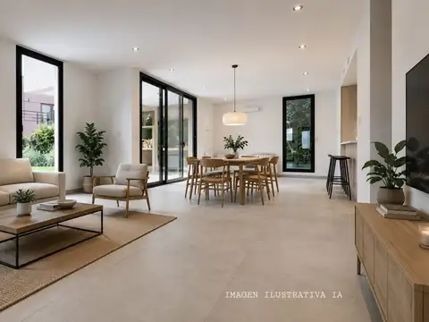 Casa 4 ambientes con 3 baños