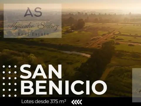 Lotes en Venta Pilar Barrio San Benicio