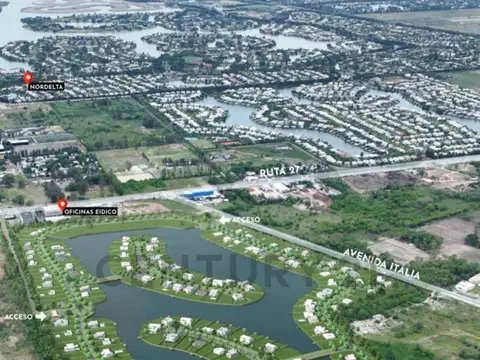 LOTE AL AGUA EN VENTA SAN PEDRO VILLANUEVA TIGRE EIDICO