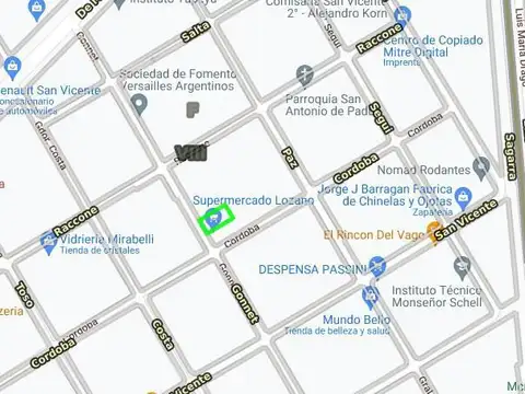 Terreno en Venta de 549,0 m2