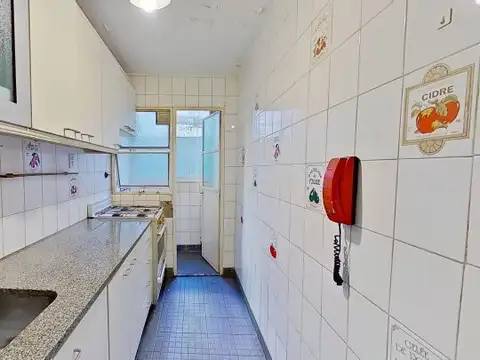 Departamento 2 ambientes con 1 baño