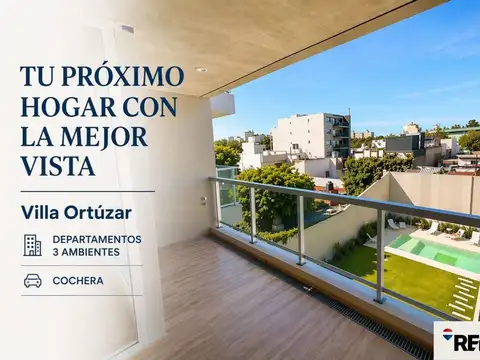 Venta departamento 3 ambientes cochera parrilla