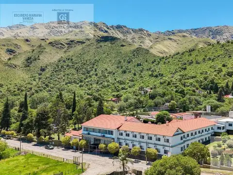 VENTA HOTEL DE GRAN CATEGORÍA FUNCIONANDO EN VILLA DE MERLO, SAN LUIS!!