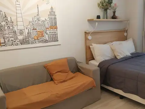Departamento Monoambiente con 1 baño