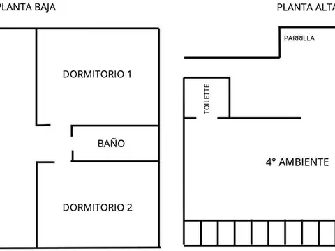 Depto Tipo Casa en Venta en Monte Castro, USD 160.000