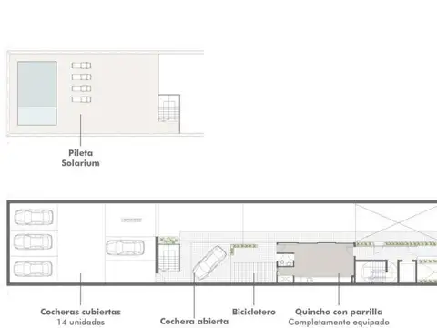 Departamento Monoambiente con 1 baño