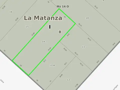 Terreno en Venta en Villa Luzuriaga, USD 199.900