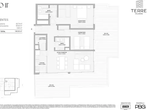 Departamento en Venta Apto profesional