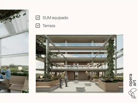 Oficina Monoambiente con 1 baño